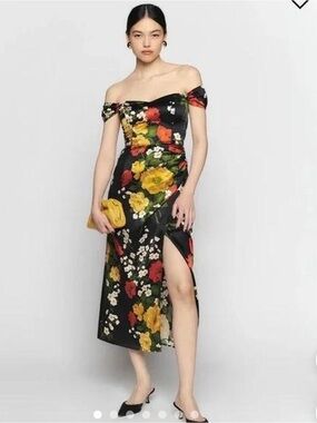 monette linen dress larkspur Monette Linen Dress